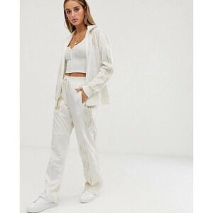 Adidas x Danielle Cathari Firebird Cloud White Track Pants & Jacket Size Large